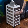 【CL】26Q3#6268 Multi-functional storage cabinet, a simple and modern household organizing cabinet and storage box Application Scenario